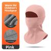 Winter Kid Balaclava Warm Windproof Integrated Full Face Mask Neck Warmer Comfortable Quick Dry Unisex Outdoor Sports Headwear