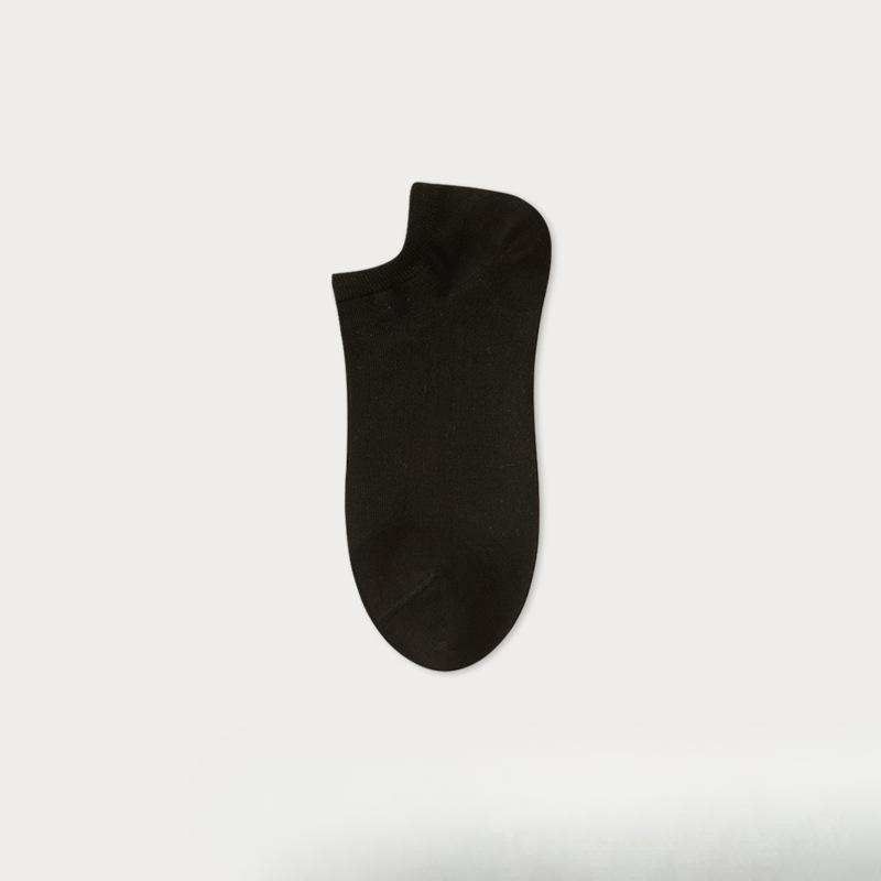 Men's Summer Thin Sports Deodorant Breathable Sweat Suction Shallow Mouth Student Boat Socks