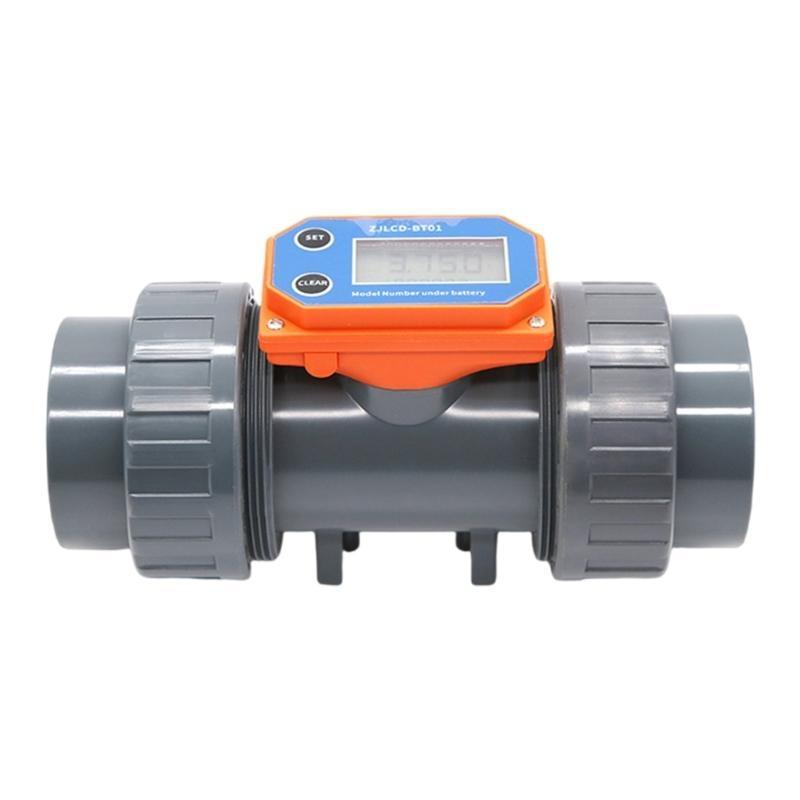 652F PVC Electronic Flowmeter Suitable For Accurate Liquid Measurement In Irrigation And Methanol Water Purification Systems