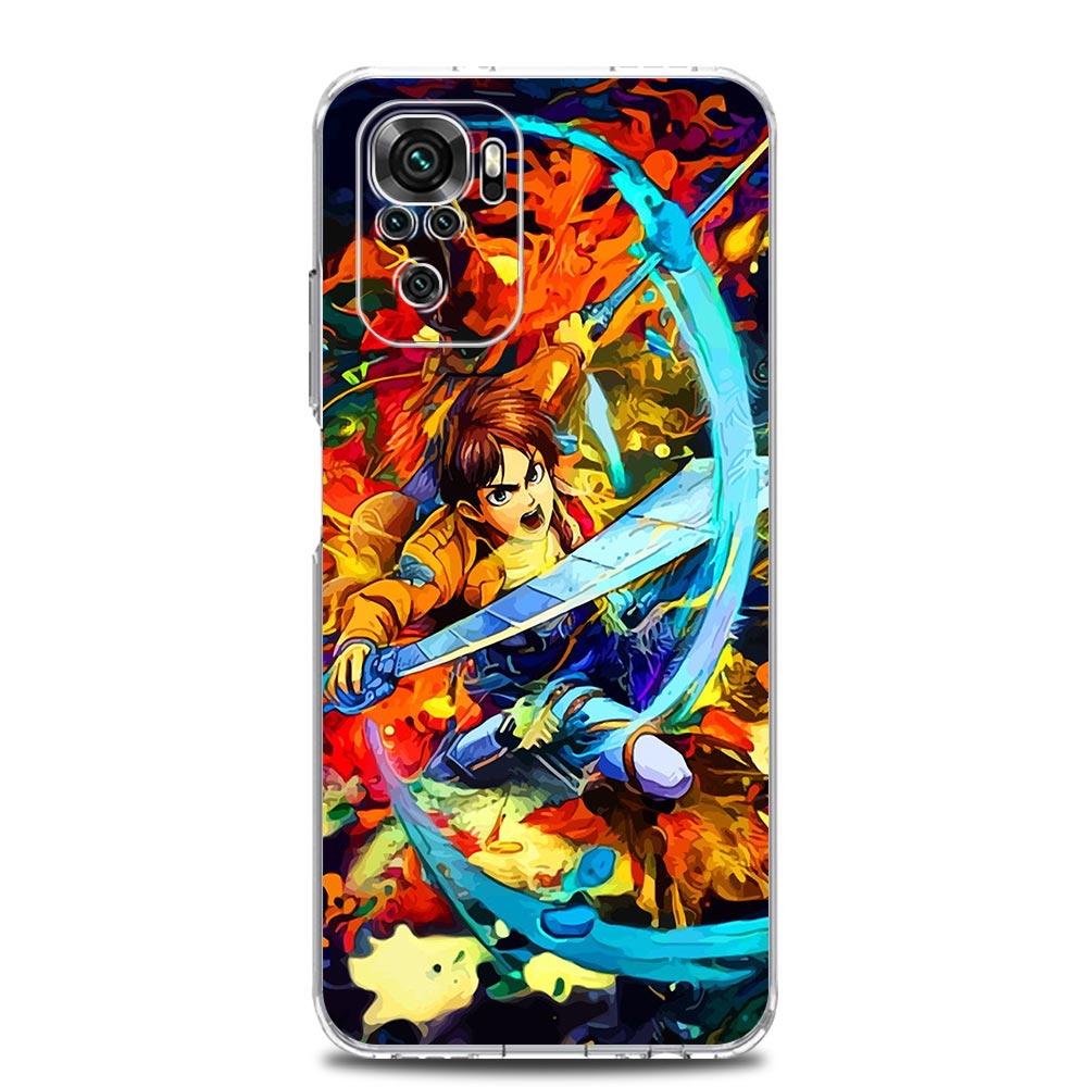 Anime Attack on titan Eren Yeager Pouzdro na telefon pro Xiaomi Redmi Note 12 11 9S 9 8 10 Pro Plus 7 8T 9C 9A 8A K40 Gaming Průhledný kryt