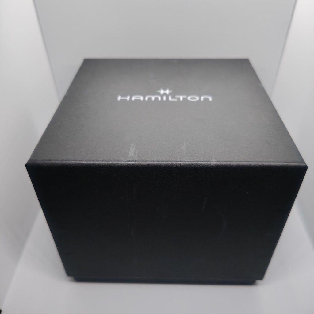 Used Unused HAMILTON Khaki Field Quartz Watch/Analog/BLK/KHK/H6940101930