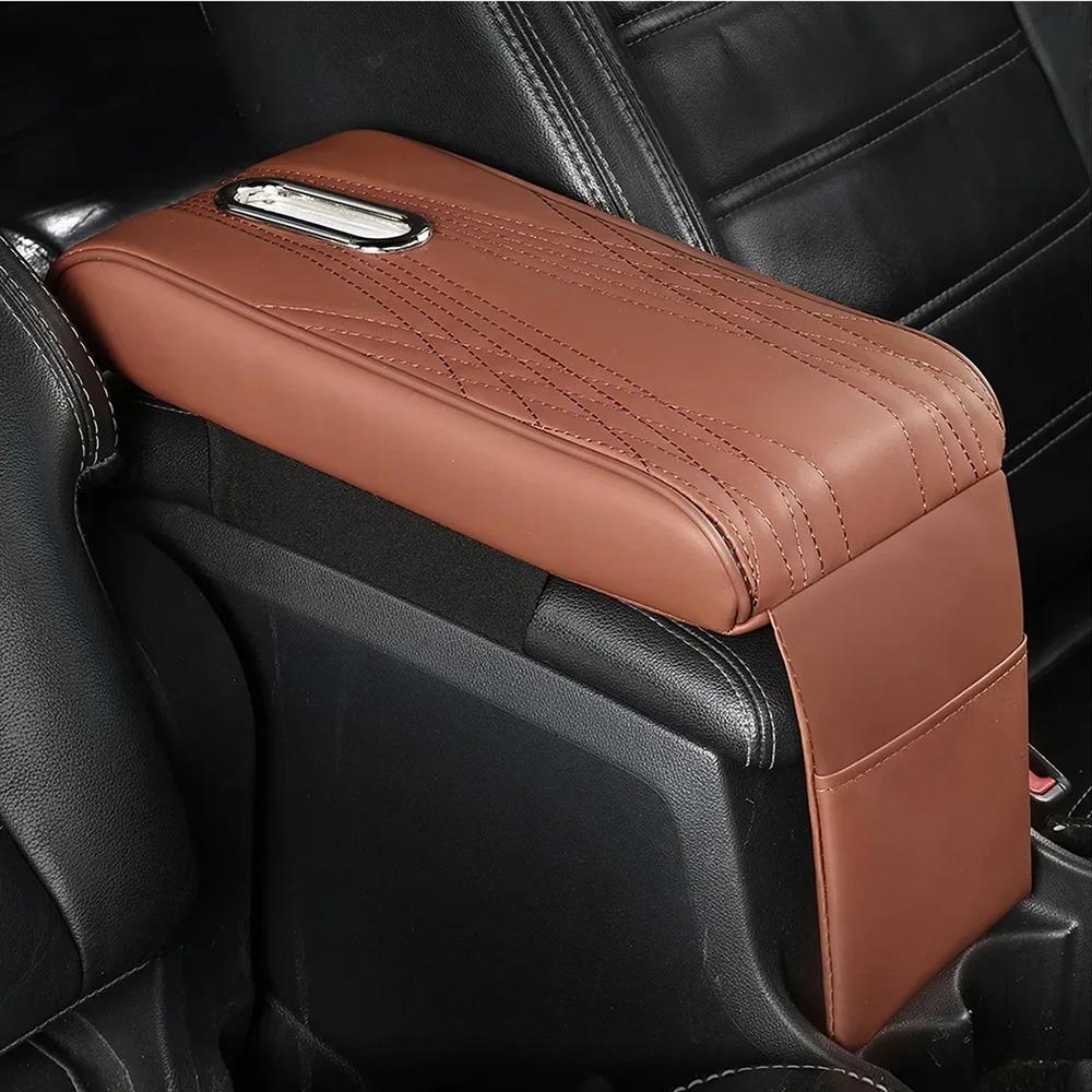 Elbow Support Car Armrest Cushion Tissue Box Arm Rest Protector  Middle Armrest