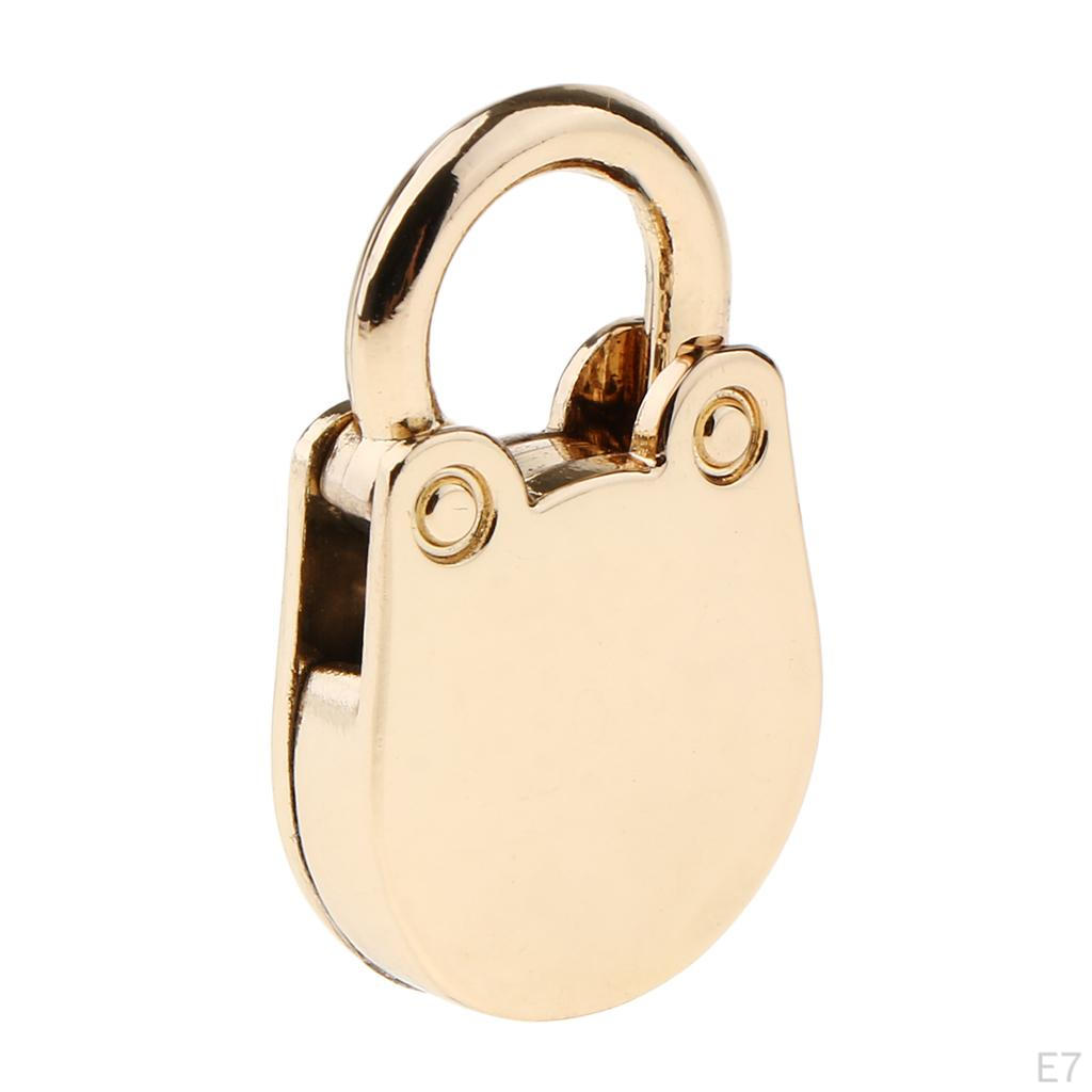 23mm Mini Padlock Cabinet Dresser Drawer Travel Suitcase Luggage Bag Handbag Pad Lock Keep