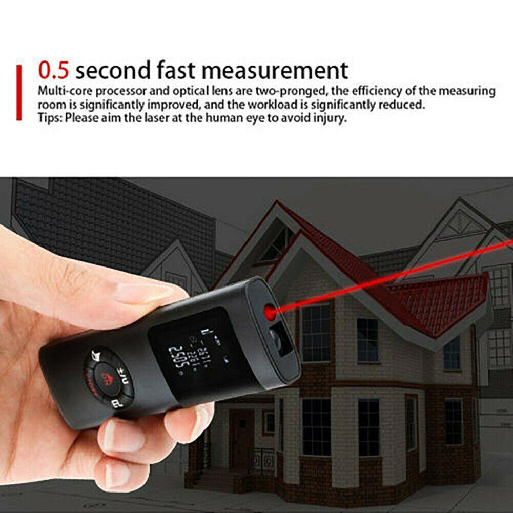 Handheld 40M Laser Rangefinder Digital Laser Distance Meter Pen Battery-powered Laser Range Finder Tape Distance Measure