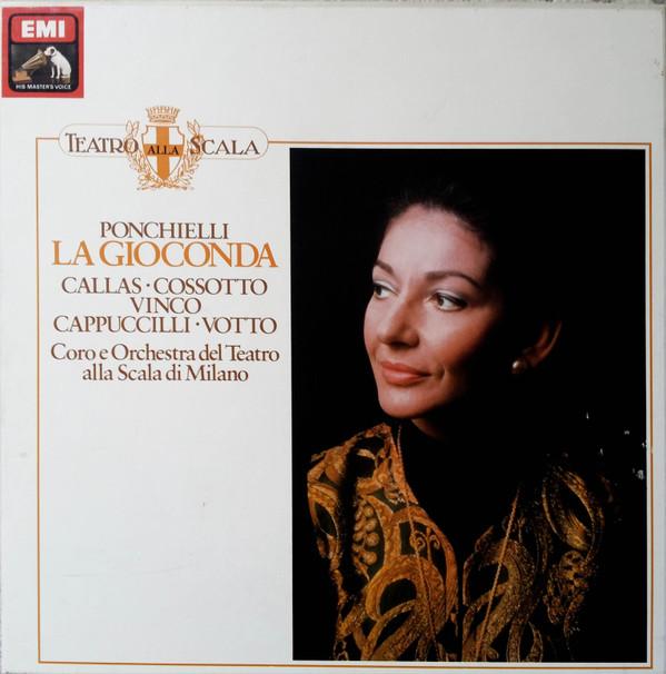LP Record MARIA CALLAS, PIER MIRANDA FERRARO, - Ponchielli La Gioconda 1C1530088183 EMI ELECTROLA Japan Classical Used