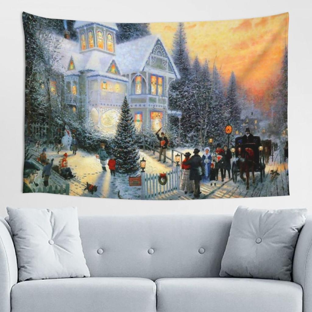 Christmas Tapestry Game Large Wall Hanging Decoration Room Decoration Bohemian Decoration Tapestry Wall Hanging