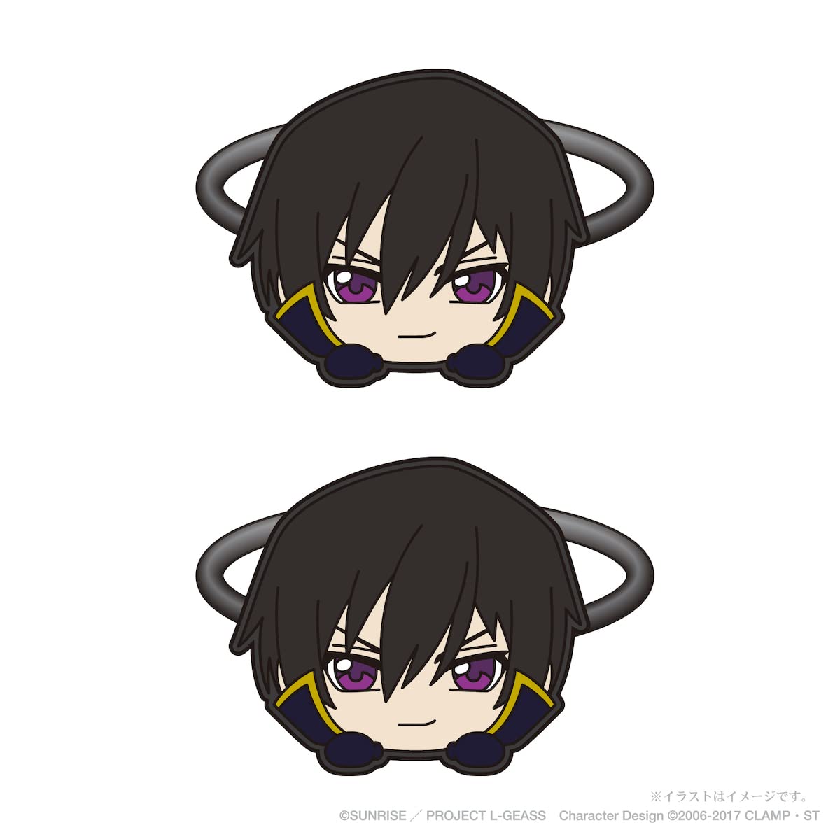 

Серый Паркер Служебный Код Лелуш Восставшего Волосы 55 x 50 x Резина Гасс Галстук, Лелуш, Прибл.. 10мм, ПВХ, Полиэстер,