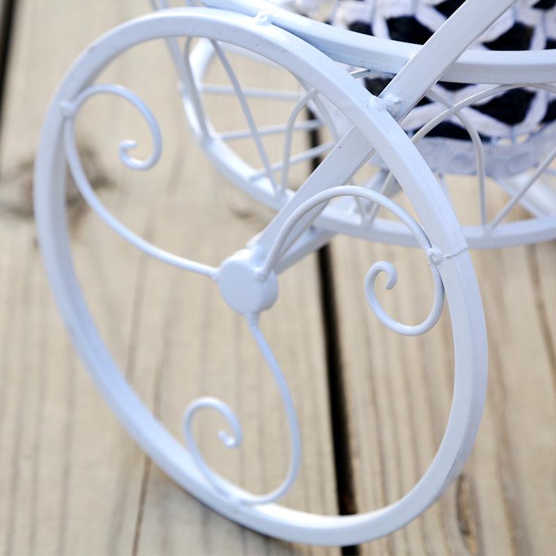 European-Style Multi-Layer Indoor Bicycle Flower Rack for Plants and Indoor Use