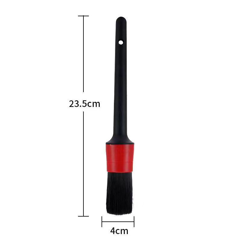 5-Piece Car Detailing Brush Set: Multifunctional Air Vent, Crevice, and Bristle Brushes for Cleaning