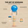 Oversized Kendama Skill Toy – Large Japanese Wooden Ball-and-Cup Game for Adults & Kids, Viral Challenge Toy, Focus & Hand-Eye C
