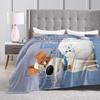 La Vita Segreta degli Animali Domestici Coperta di Flanella Primavera Morbida Calda Plaid per Bambine Bambini Divano Sedia Copriletto alla Moda Copriletto