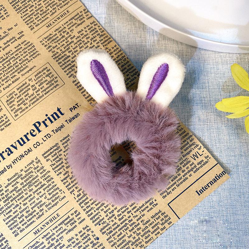 New Women Cute Cat Rubber Bands Elastic Hair Bands Korean Headwear Children For Girls Lovely Animal Hair Accessories Ornaments