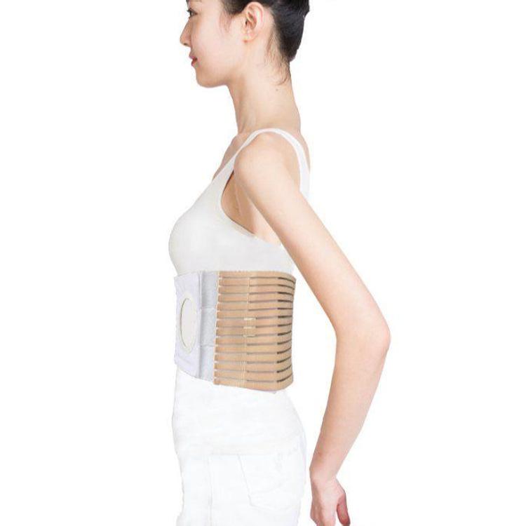 Pustende stomi midje- og magestøttebelte for alle årstider