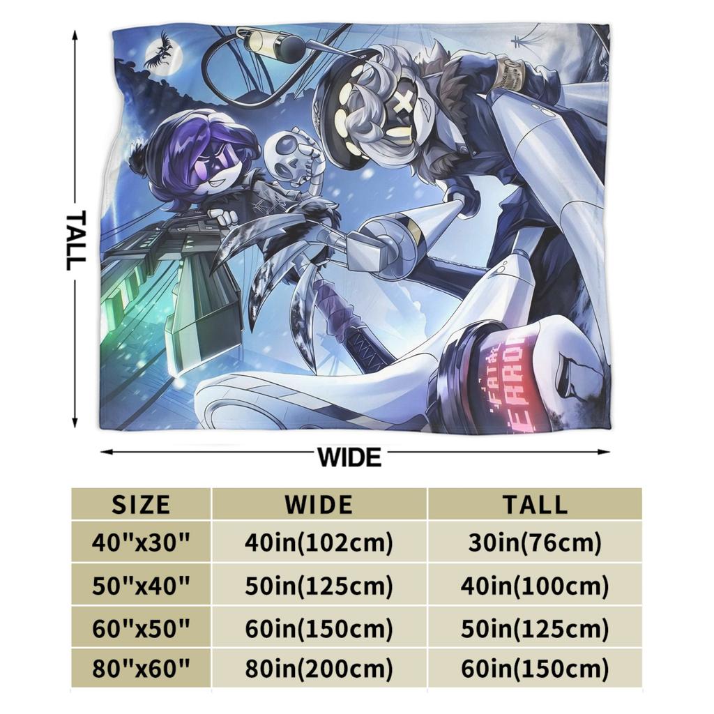 Murder Drones  Blanket Quality Super Soft  Bedding Throws Winter Children Home Decor Aesthetic Bedspread