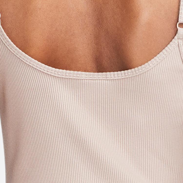 Nike Sportswear Essential American Vintage Solid Color Casual Sports Sleeveless Dress Women dresses Gray-Brown DM6231-272