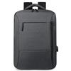 Li Shen Men's Minimalist USB Charging Laptop Backpack