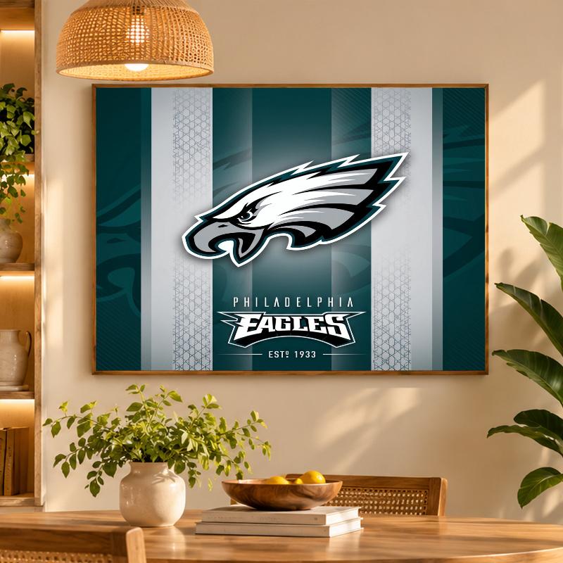 5D Diamond Painting Philadelphia Eagles DIY Full Drill Diamond Art Kit Home Decoration