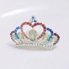 Crown Flower Comb Premium Sense Cute High-End Princess Haircard Women'S Headdress Diamond Hairpin Hair Accessories Hair Comb