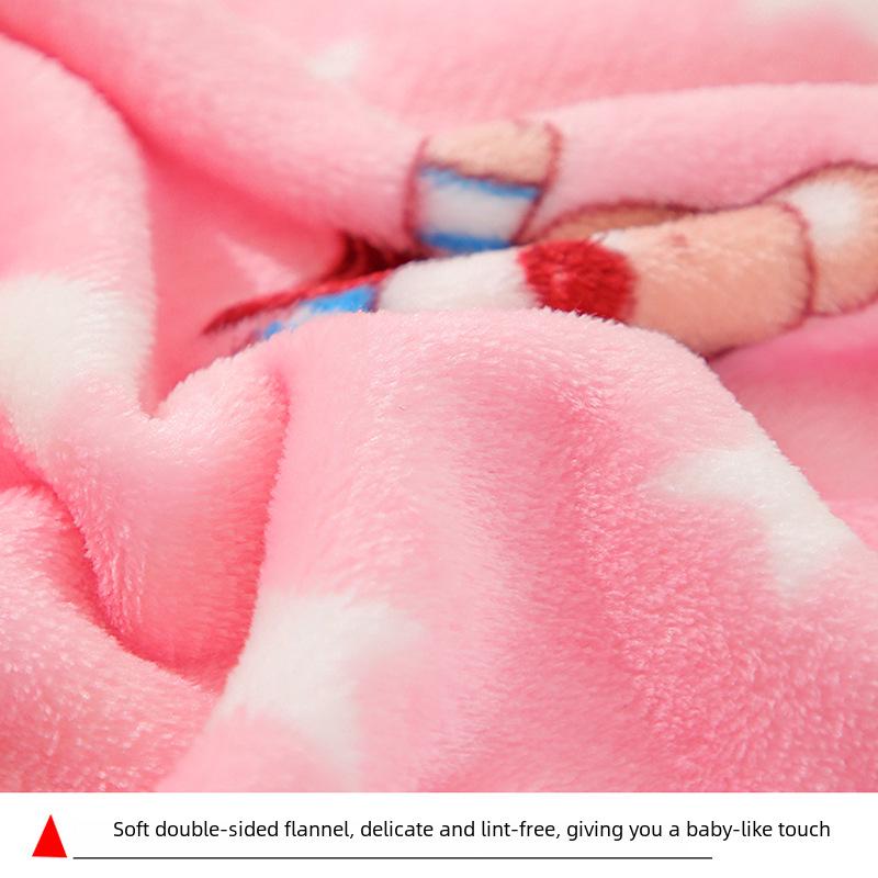 All-Season Double-Sided Flannel Pet Bed Pad and Cat Sleeping Blanket