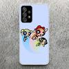 Cartoon P-Powerpuff-Girls Phone Case for Samsung Galaxy A16 A15 A14 A13 A56 A55 A54 A53 A36 A35 A34 A33 A26 A25 A24 A23 A05S A14