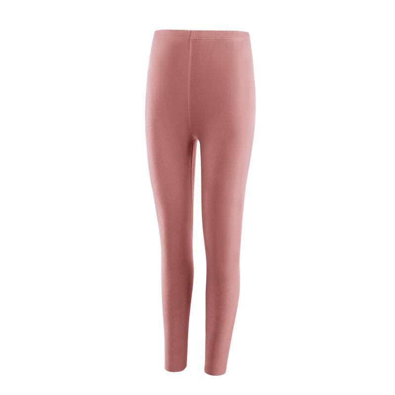 Women's Thin Wool-Silk Seamless Warm Leggings for Autumn and Winter