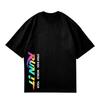SKZ Kpop Stray Kids Welttournee Run It 2026 Grafik T-Shirt Herren Damen Y2k Oversized Streetwear T-Shirt Lässiges T-Shirt