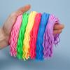 Kids  Vent Toys Sensory Toys Stress Relief Tpr Soft Rubber Lala Le Creative Decompression Spaghetti Coloured Stretchy Rope