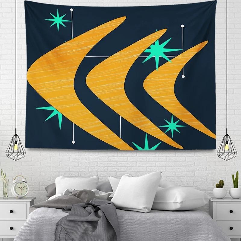 Office Living Room Tapestry Simple Geometric Decorative Hanging Cloth Home Wall Decoration Tapestry