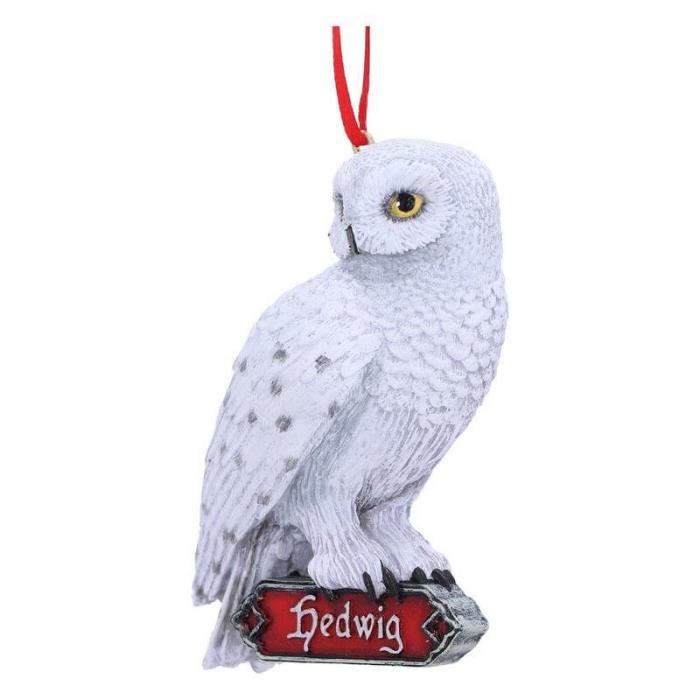 Décoration de noël harry potter hedwig hibou