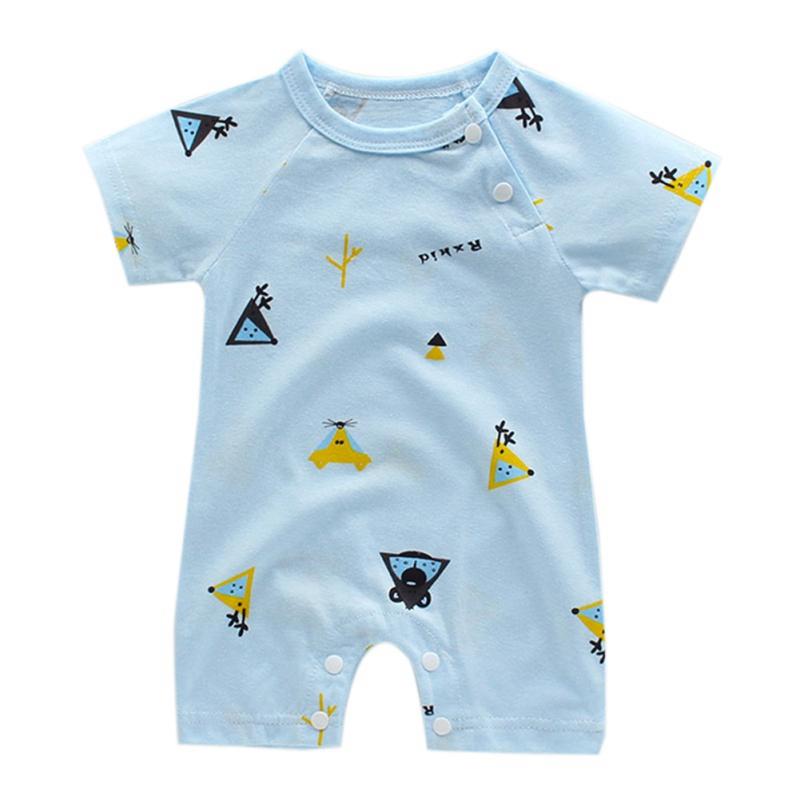 Short Sleeve Jumpsuit Boy Girl Kids Baby Rompers Toddler Baby Rompers Summer Jumpsuit Born