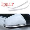 Rear View Side Door Mirror Strip Trim Fit For BMW X1 F48 2016- ABS Chrome