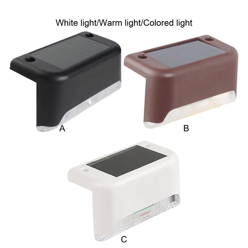 Long-lasting Solar Stairs Fence Lights Easy To Install Waterproof Courtyard Light Decoration Outdoor