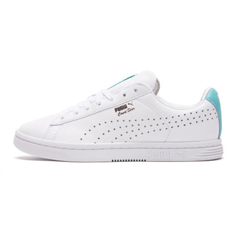 Puma Court Star Nm Unisex White Blue Sneakers 357883-22 EU 35.5