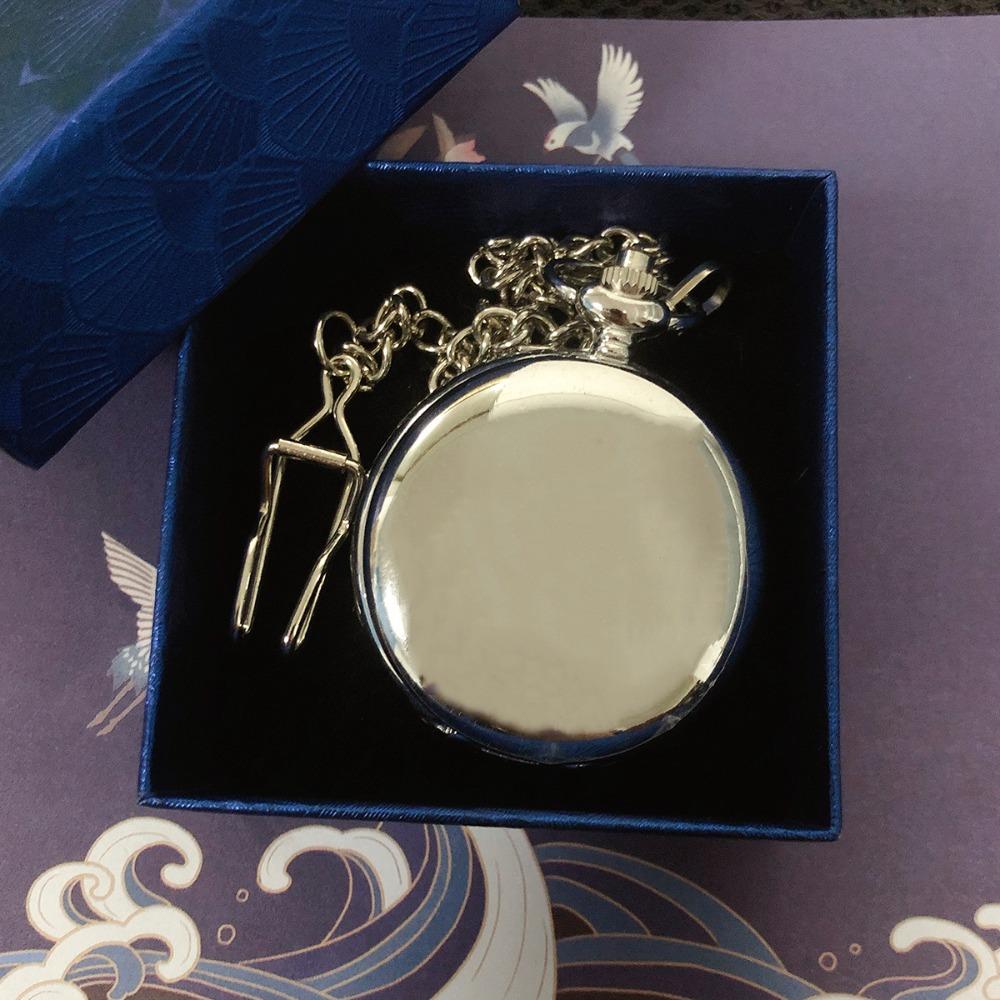 Pocket Watch Retro Style Flip Student Men's Mechanical Exquisite Test Hanging
