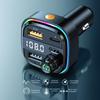 Bluetooth MP3 Car FM Charger with Digital Display & Fast Charging