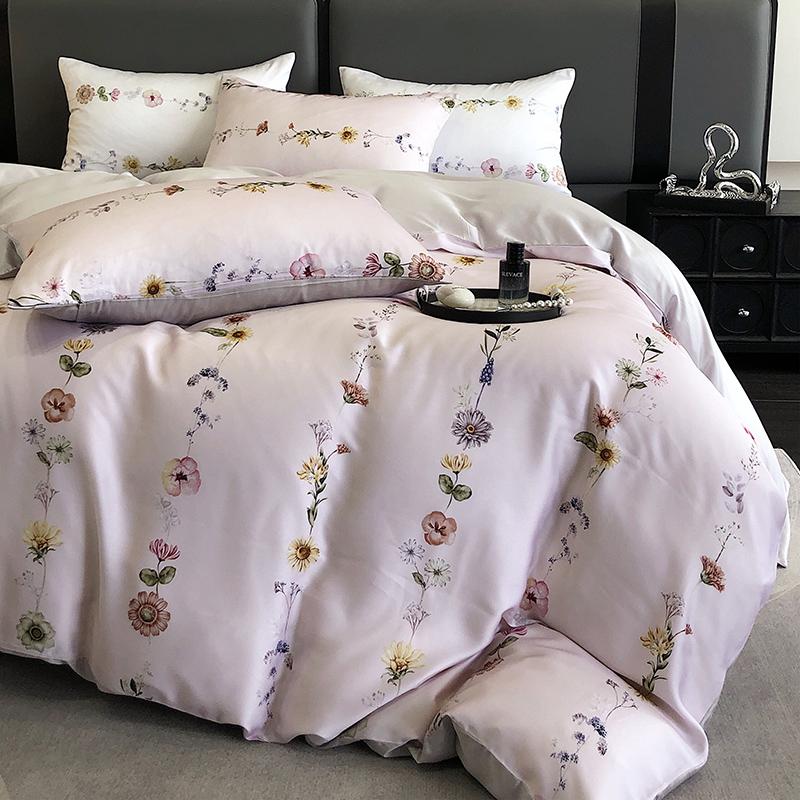 New  Luxury 100% Tencel Bedding Sets - High - Density, High - Count for 1.5m/1.8m/2.0m Beds