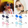 Vintage Funny Cloud Shaped UV400 Steampunk Sunglasses Clouds Tassel Sunglasses Rimless Sunglasses Disco Glasses