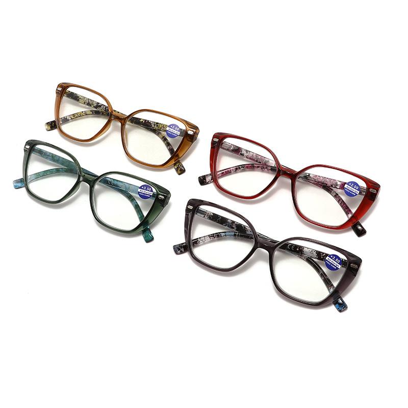 Fashion Women's Reading Glasses High Quality Presbyopia Eyeglasses Anti Blue Light Reader  +1.0 1.5 2.0 2.5 3