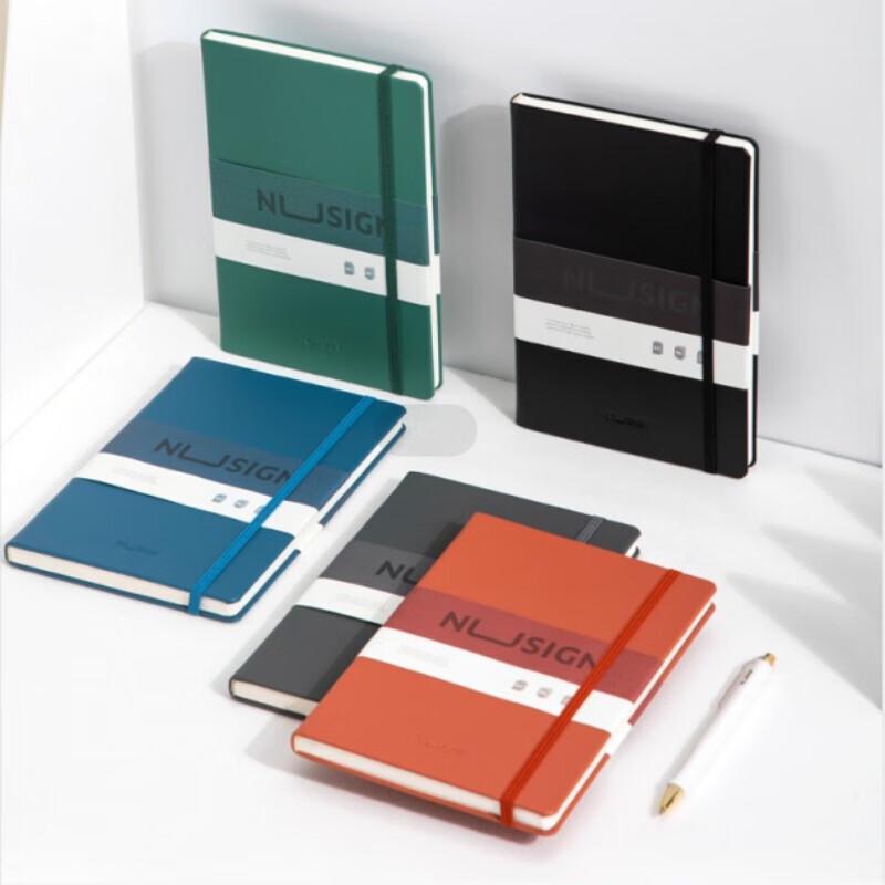 Deli NS281 A5 Business Leather Notebook