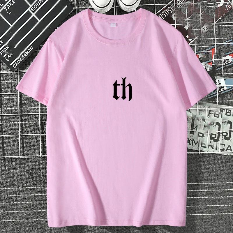 2025 Short-sleeved T-shirt Men And Women Letters Printed Simple Body Shirt Loose Basic Models Versatile Couple Casual Tops