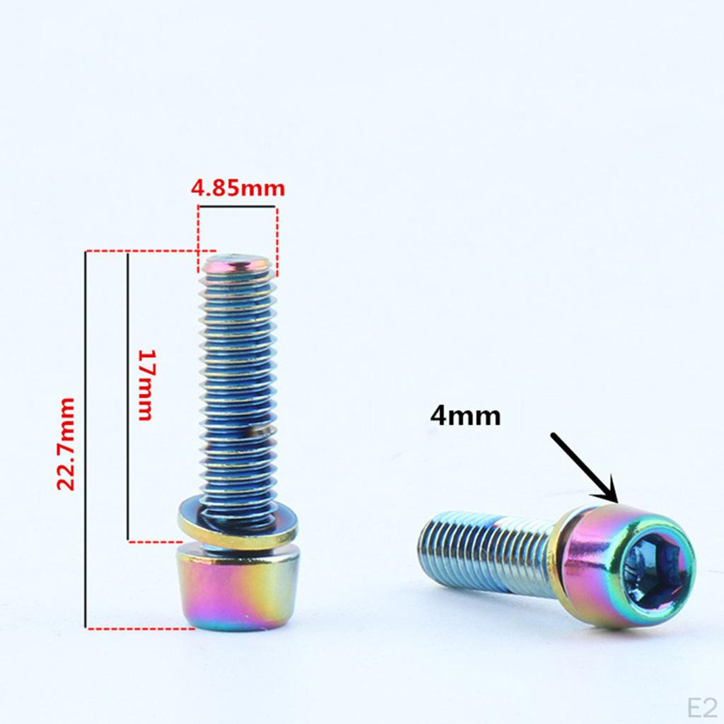 Handle Stem Bolts Ultralight Road Bike Handlebar Fixed Screw