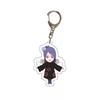 Llavero acrílico de Anime Naruto, accesorio, llavero de dibujos animados de Uzumaki Naruto