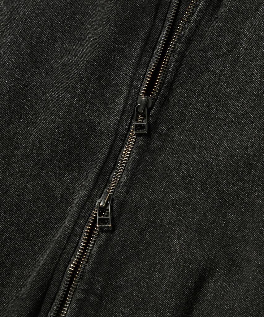 Columbia University B/S Street Denim Over Puffer Gray Denim