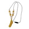 Baby Infant Silicone Feather Jewelry Teething Necklace Baby Nursing Chewing Toys
