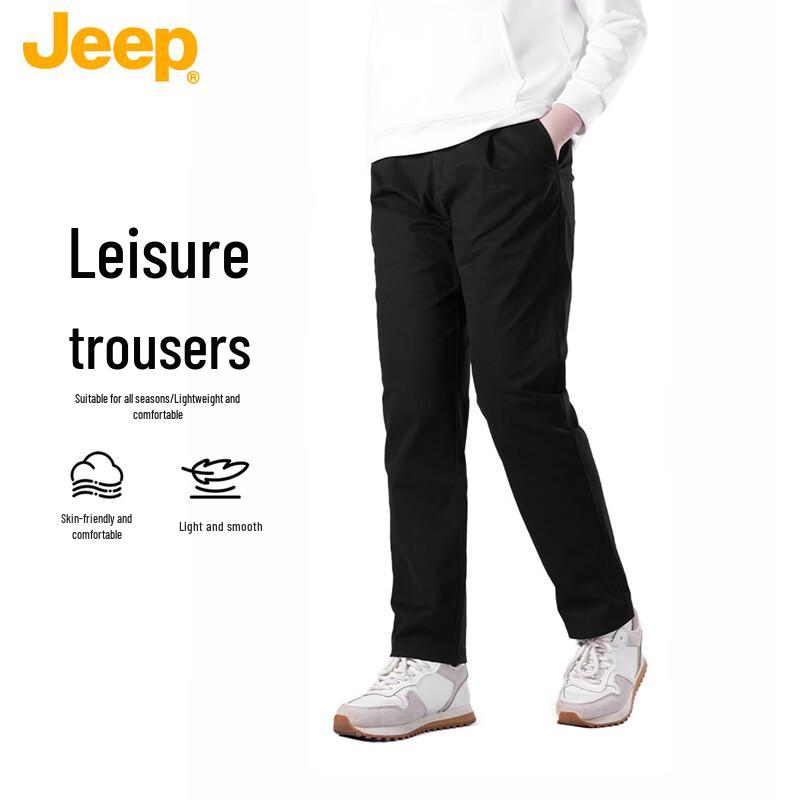

JEEP Men s Straight-Leg Casual Trousers 31