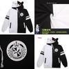 Stilingas unisex Danganronpa Monokuma Cosplay Hoodie su patogiu minkštu audiniu