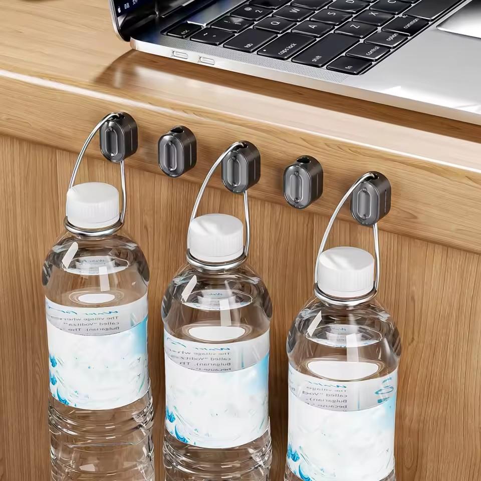 1-20Pcs Portable Magnetic Cable Clips Desktop Cord Organizer Wire Holder Strong Adhesive Magnetic Cable Management Home Office