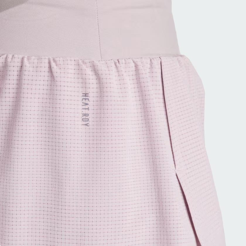 Adidas Designed For Training Heat.Rdy Hiit 2-In-1 Shorts With Elastic Waist Women Bottoms Light-Purple IU1140