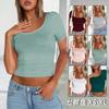 Summer Women's Sexy Hot Girl Short-sleeved Fashion Round Neck Slim-fit Umbilical T-shirt Short Top
