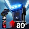 Mini EDC Flashlight Type-C Rechargeable Torch with Magnet Hat Clip 90 ° Adjustable Flash Light Outdoor Emergency Warning Lantern